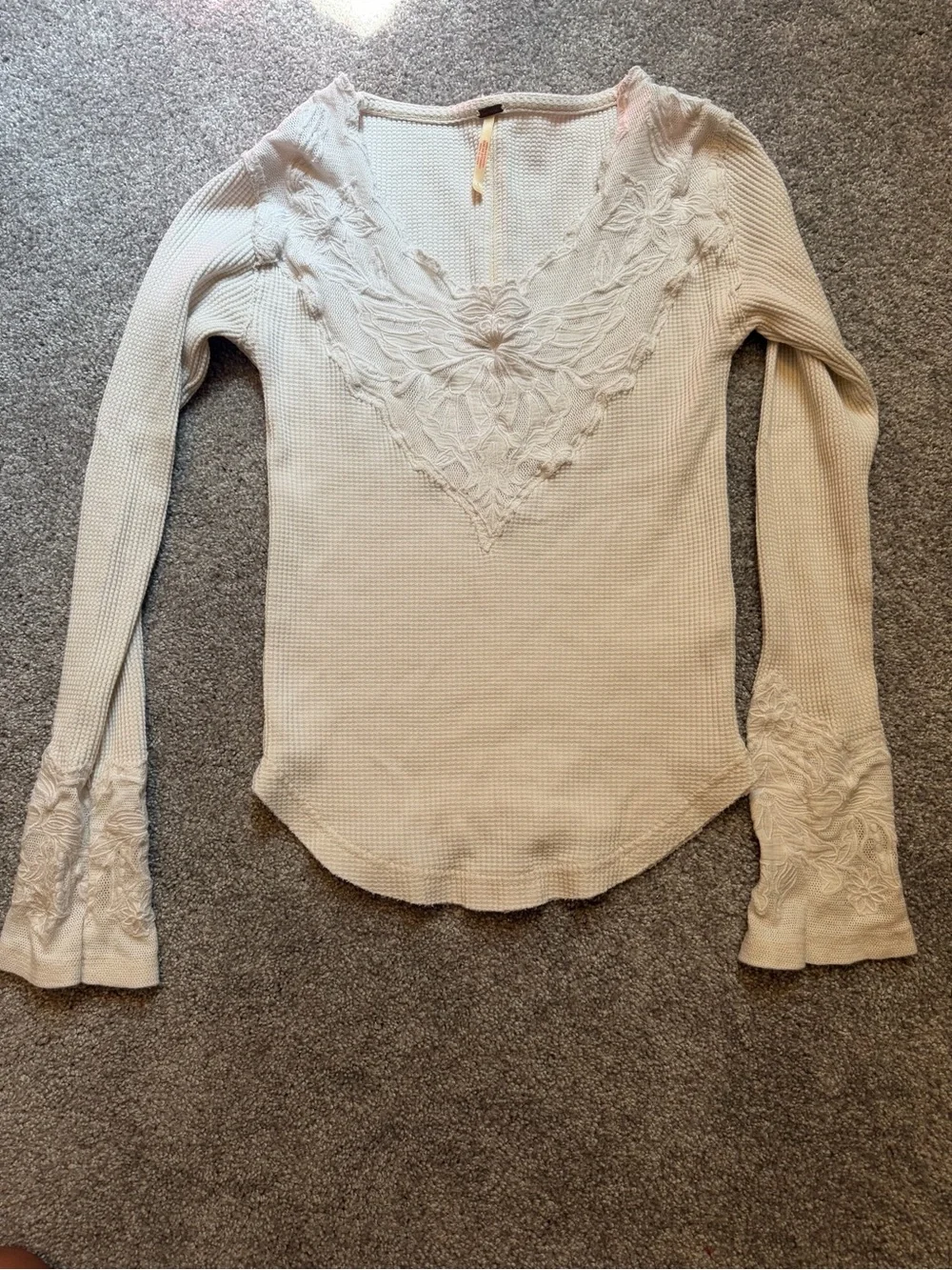 Free People Butterfly Cuff Top